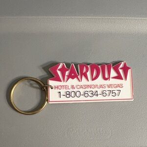 Vintage Stardust Pink Keychain